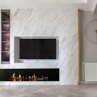 New Type Controllable Fire 48 Inch Smart Burner Electric Fireplace Automatic Bio Kamin Ethanol Fireplace