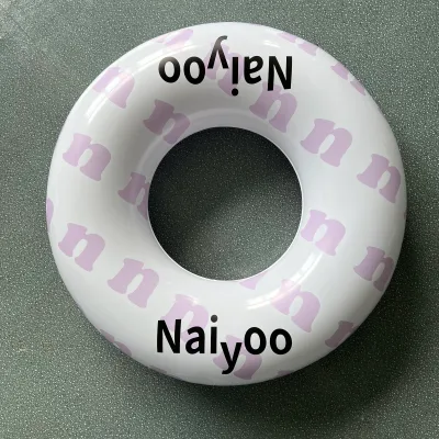 Customizable Inflatable Swimming Rings with Logo Suitable for Outdoor Swimming Pool Party Leisure Swimming Circle