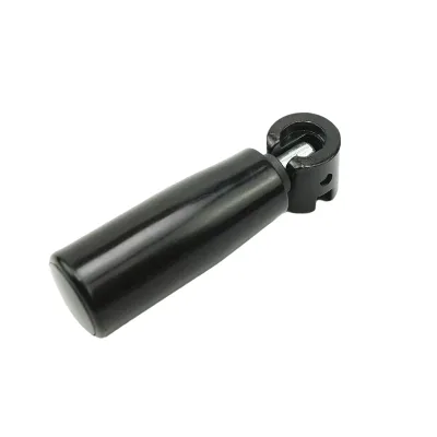 Star Knob Plastic Black Brass Threaded Blue Cap Adjustable Industrial Ergonomic Mechanical Manufacturer Engineering