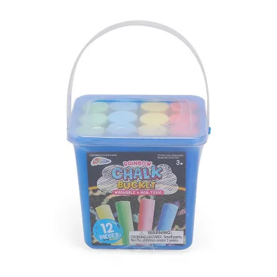 PP Drum Packing High Quality Kids School Sidewalk Blackboard Dustless Colorful Jumbo Chalk