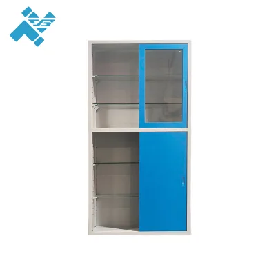 Heavy Duty High-Capacity Steel Tool Cabinet Adjustable Shelves for Laboratory and Hospital Clinic Storage