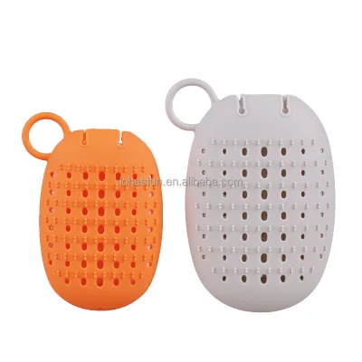 Double-sided Silicone Soap Cover Cleansing Brush Facial Cleanser Mat for Men Women Exfoliator Massage