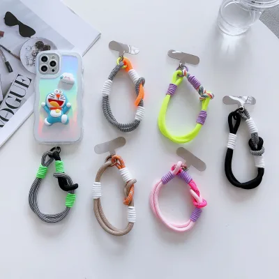 Hot Selling Shockproof Cell Phone Case with Hanging Wrist Strap Rope Universal Rope Custom Colorful Wrist Strap Lanyards