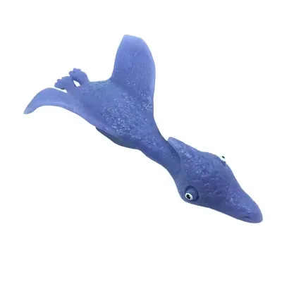 Hot Selling Fun TPR Soft Ejection Dinosaur Toy Anti-Stress Novelty & Gag Toy Effective Stress Relief