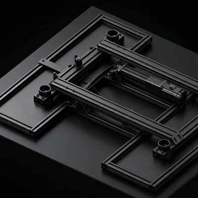 Custom 2DOF 4DOF 6DOF G Force Motion Platform Aluminum 6063 T5 Anodized Sim Racing Cockpit for Driving Game