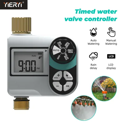 YAGO Programmable Digital Water Timer Automatic Garden Irrigation Timer for Drip Irrigation Sprinkler Watering Controller