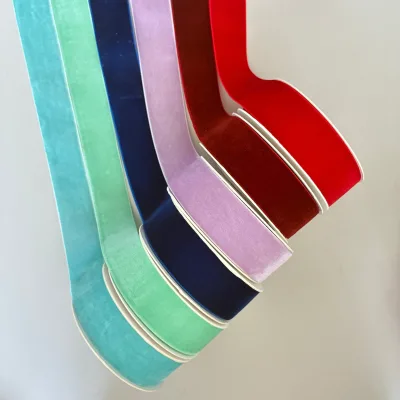 Velvet Ribbon Wholesale Custom Packaging Ribbon Multiple Colors for Gift Wrapping Home Decor DIY Crafts Accessories Supplies