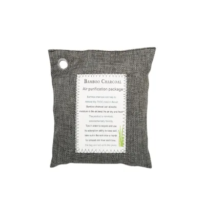 Amazon Foreign Trade Cross-Border Bamboo Charcoal Bag Decorations Wholesale Activated Carbon Sachets for Formaldehyde Removal