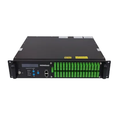 EDFA  transmitter pon edfa 4 port 4/8/16/32/64/128 outputs edfa   with booster
