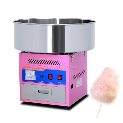 Commercial Orders Professional Cotton Candy Machine with Cover and Cotton Candy Cart Machine for Personal