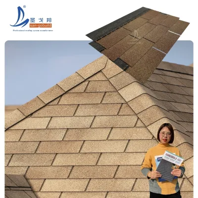 Burnt Sienna Camellot 2 Roofing Shingle With Elegant Design
