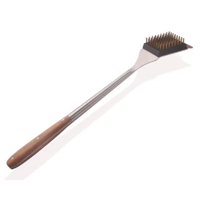 Top Seller 2022 high quality rose wood handle BBQ GRILL cleaning brush