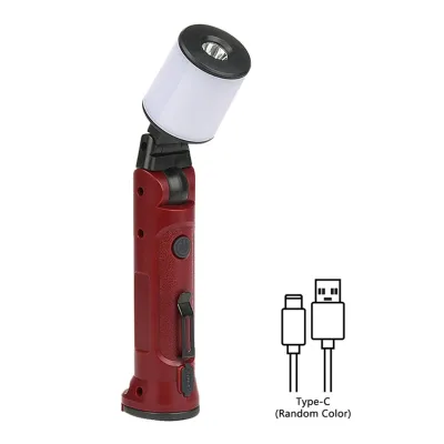 Portable Work Light Foldable Handheld Worklight Torch Outdoor Rechargeable Work Light