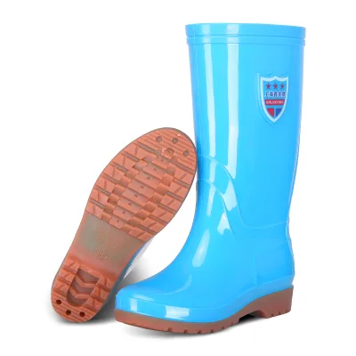 High Quality Waterproof Fisheries Agricultural Men Wellington Rain Boots Wholesale