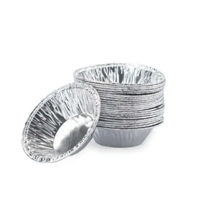 Hot Selling Classic Disposable Aluminum Egg Tart Base Mold for Kitchen and Home DIY Cake Tools