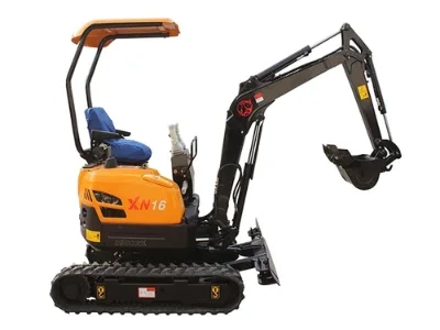 Well Known Chinese Made 1.6ton XN16 Reliable Engineering Machine for Greenhouse Digging Crawler Excavator With Easy Maintenance