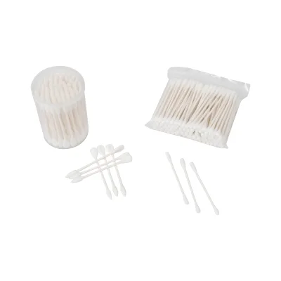 Oversized Swabs [Pack of 100] Extra-long 8" Cotton Tipped Applicators With Large 1/2" Diameter Swab