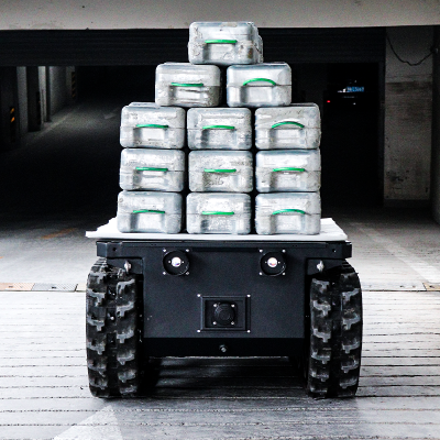 TinS-12E Tracked Carrier Tracked Vehicle Crawler Load Carrier Rc Undercarriage