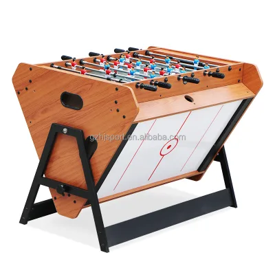 Hot Sell 3-in-1 Rolling Multi-Function Air Hockey Soccer Billiards Table Cheap Price Soccer Games Table