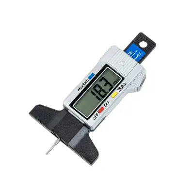 Large-Screen Digital Tire Gauge with High Accuracy for Tire Tread Depth Measurement