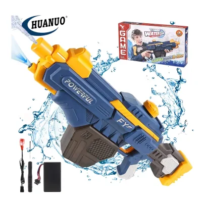 Hot Selling Fast Delivery Auto Water Sucking Electric Water Gun Automatic Water Gun Super Soaker Long Range 35 Ft