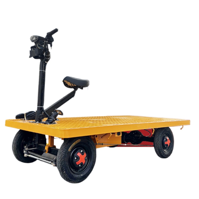 Electric Flatbed Truck Cargo Loading Warehouse Transport Vehicle Electric Transport Vehicle