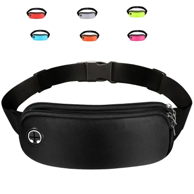 Outdoor Fashion Fitness Travel Sport Running Waterproof Lycra Waist Bag Money Phone Holder EVA Fanny Packs for Women