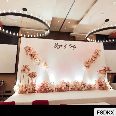 Factory Supply Wedding Supplies Decoration Photography Backdrop for Sale