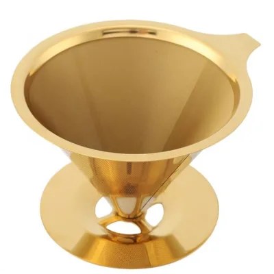 304 Reusable Stainless Steel Hand Drip Coffee Dripper