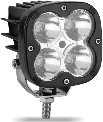 3inch 40w 10-80v square Led Work Light Truck , Led Work Lamp