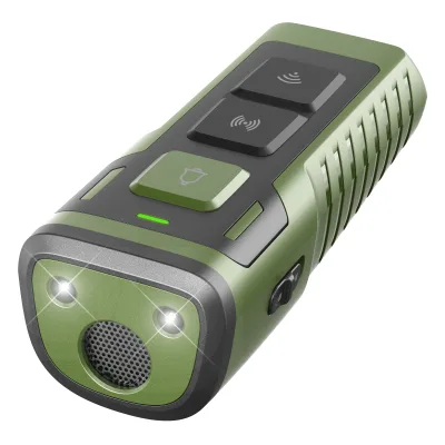 Green New Pet Collar Repellent Which Can Control Dog Barking with Adjustable Shock Levels
