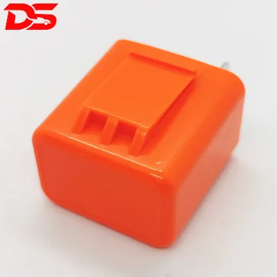 2 Pin Motorcycle LED Flasher DC12V Adjustable Frequency Electronic Universal LED Moto Flash Turn Signal Flashing Light