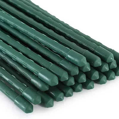 Sturdy Garden Steel Plant Stick Support Stakes for Growing Climbing Plants Potted Plants Tomatoes Cucumber Beans Fences Poles