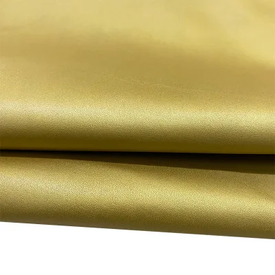 Antique Gold Copper & Pearl Beaded Cowhide Leather Genuine Marcello Lippi Shoe Lining Versatile Use for Furniture Sofas Handbags