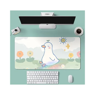 GLP Factory Price PVC Anime Mouse Pad Cherry Blossom Pattern Mouse Pad Big-eyed Cute Girl Mouse Pad
