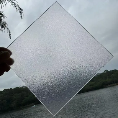 Clear 2mm Frosted Polycarbonate Solid PC Sheet for Office Chair Mat