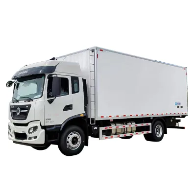 Dongfeng Refrigerated Truck 10 Tons Truck Fruit Vegetable Meat Hook Transport Truck