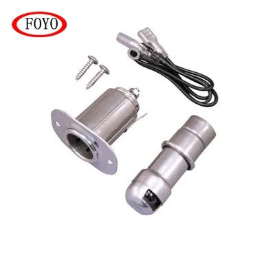 FOYO Brand 304SS 12V Cigarette Light RVS. Complete Met Verlichting Plug Ansteker En Kabels for Ship/yachat/kayak/boat Accessory