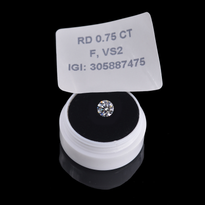 Stocked clear White D E F G H Color SI VS VVS Purity Synthetic HPHT CVD Lab Grown Diamond