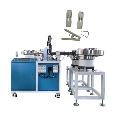 High Speed Stable Fully Automatic Clothes Peg Assembly Machine 35-45 Pcs/Min HENSEN Brand