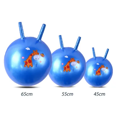 Fast Delivery Different Sizes and Colors PVC Hopper Horn Ball