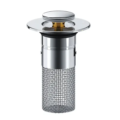 Hot Selling Anti-clogging Anti-corrosion Bathroom Drainage Filter Steel Anti-odor Anti-insect Drain Plug for Easy Installation