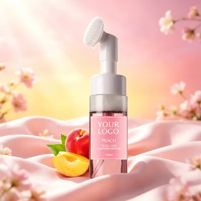 Soothing VC Whitening Deep Cleansing Refreshing Creamy Foam Facial Cleanser Gentle Non-Tight for Sensitive Skin