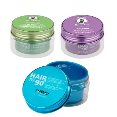 Hair Styling Hair Wax Cream Waterproof No Flake Hair Pomade Edge Control Gel Pomade