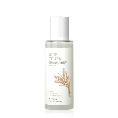 100ml Natural Organic Rice Toner Face Care Fine Line Removal Even Skin Tone Brightening Moisturizer Niacinamide Face Toner