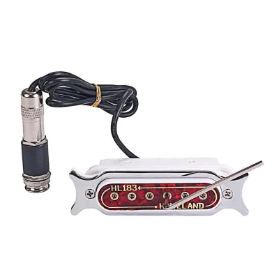 GMB316 Dual Rail Soundhole Pickup for Acoustic Guitar Rosewood with Wood Color Stringed Instruments Parts & Accessories