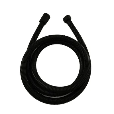 Matt Black Stainless Steel Shower Hose Good Quality Flexible Hand Held Shower Hose