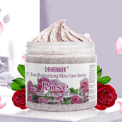 Rose Milk Cream Body Scrub Exfoliating Coffee Mud to Remove Dead Skin and Chicken Body Skin Body Scrub