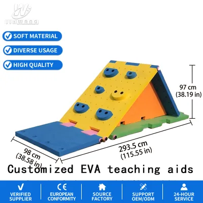 JW-223 EVA Swimming Pool Indoor/Outdoor Climbing Wall for Adults & Children Team Building Swimming Training