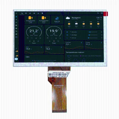 High Quality Custom RGB TTL 50pin LCD Display, 7-inch 800*480 Resolution Tft LCD Display with 6.00 O 'clock Viewing LCD Module